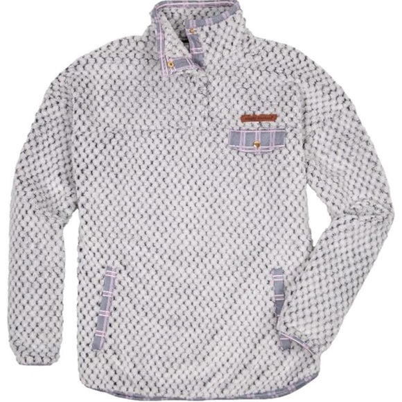 Simply Southern Gray Patterned Pullover. Sz/XL - NWOT. - Picture 2 of 14